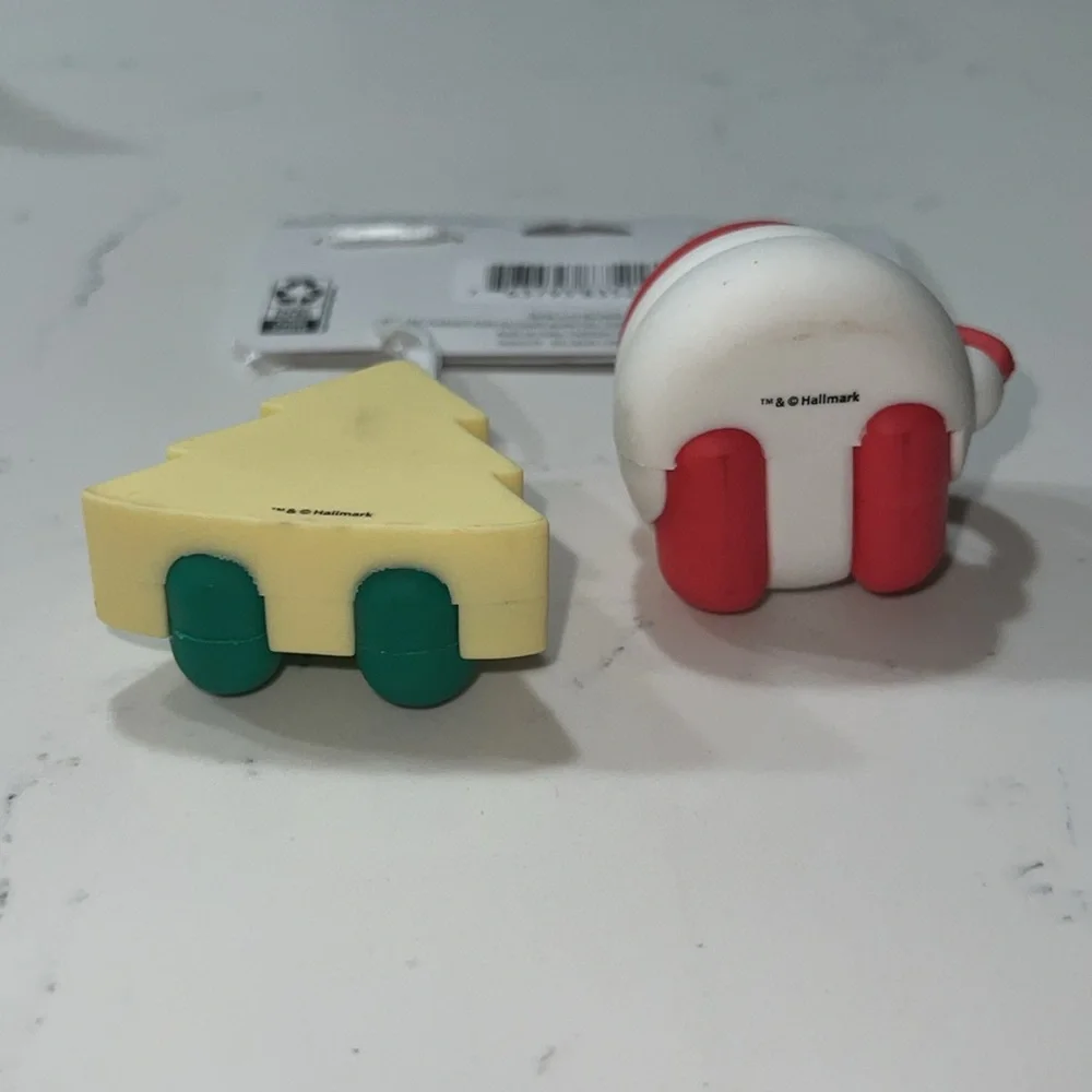 Hallmark Better Together Milk & Cookie, Santa & Tree Christmas Ornaments